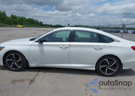 2022 Honda Accord Sport из США, поврежденный, VIN 1HGCV1F3XNA084806